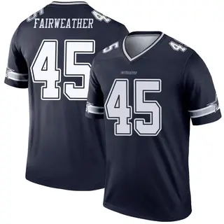 Dallas Cowboys Youth Rivaldo Fairweather Legend Jersey - Navy