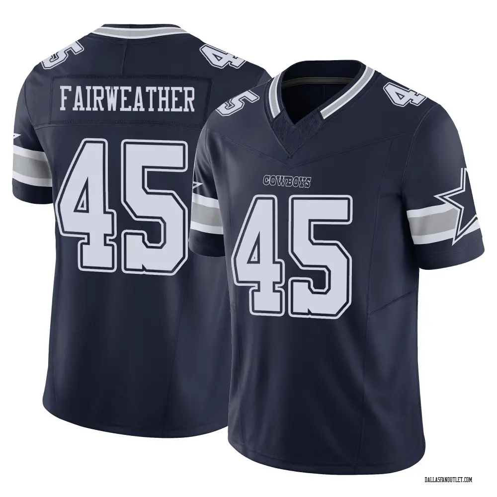 Dallas Cowboys Youth Rivaldo Fairweather Limited Vapor F.U.S.E. Jersey - Navy