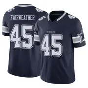 Dallas Cowboys Youth Rivaldo Fairweather Limited Vapor F.U.S.E. Jersey - Navy