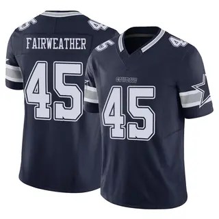 Dallas Cowboys Youth Rivaldo Fairweather Limited Vapor F.U.S.E. Jersey - Navy