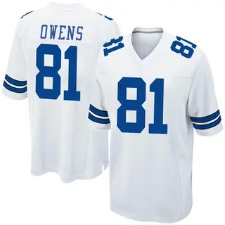 Dallas Cowboys Youth Terrell Owens Game Jersey - White
