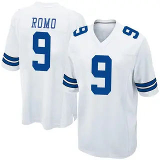 Dallas Cowboys Youth Tony Romo Game Jersey - White