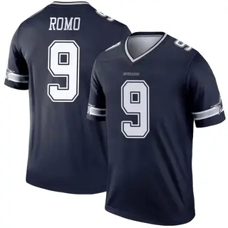 Dallas Cowboys Youth Tony Romo Legend Jersey - Navy
