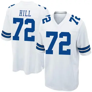 Dallas Cowboys Youth Trysten Hill Game Jersey - White