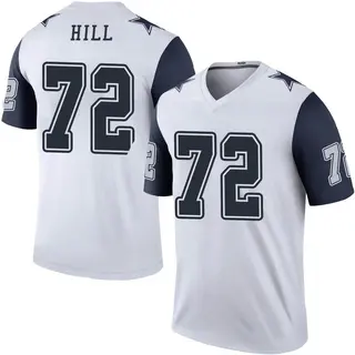 Dallas Cowboys Youth Trysten Hill Legend Color Rush Jersey - White