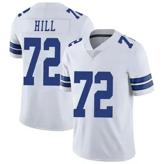 Dallas Cowboys Youth Trysten Hill Limited Vapor Untouchable Jersey - White