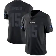 Dallas Cowboys Youth Tyler Johnson Limited Jersey - Black Impact