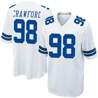 Dallas Cowboys Youth Tyrone Crawford Game Jersey - White