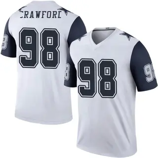 Dallas Cowboys Youth Tyrone Crawford Legend Color Rush Jersey - White