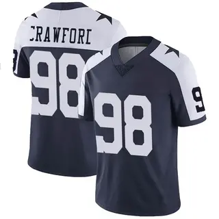 Dallas Cowboys Youth Tyrone Crawford Limited Alternate Vapor Untouchable Jersey - Navy