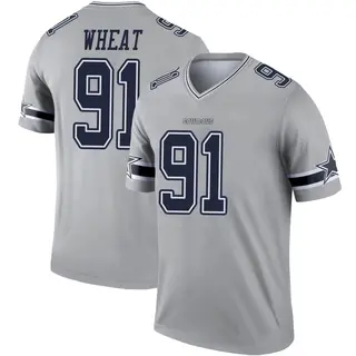 Dallas Cowboys Youth Tyrus Wheat Legend Inverted Jersey - Gray
